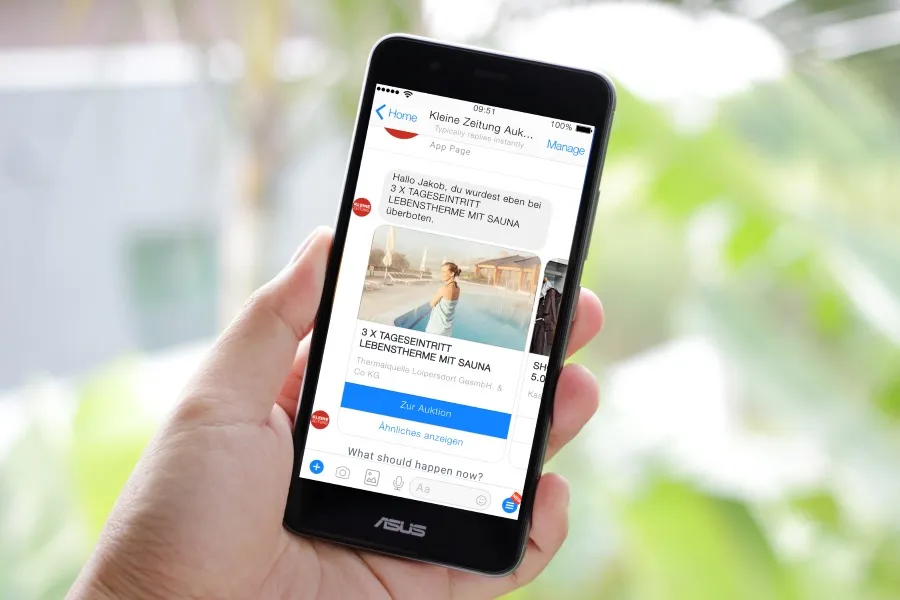 Case Study: Kleine Zeitung – Chatbot Entwicklung