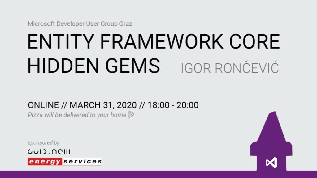 Meetup-Sujet zu Entity Framework Core Hidden Gems