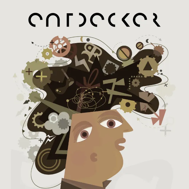 Guid.New Branding-Illustration des Archetyps Entdecker